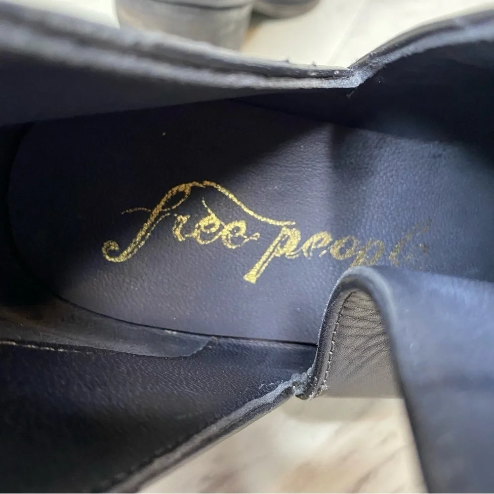 Free People Charm Double V Bootie 36 1/2 - Picture 10 of 13